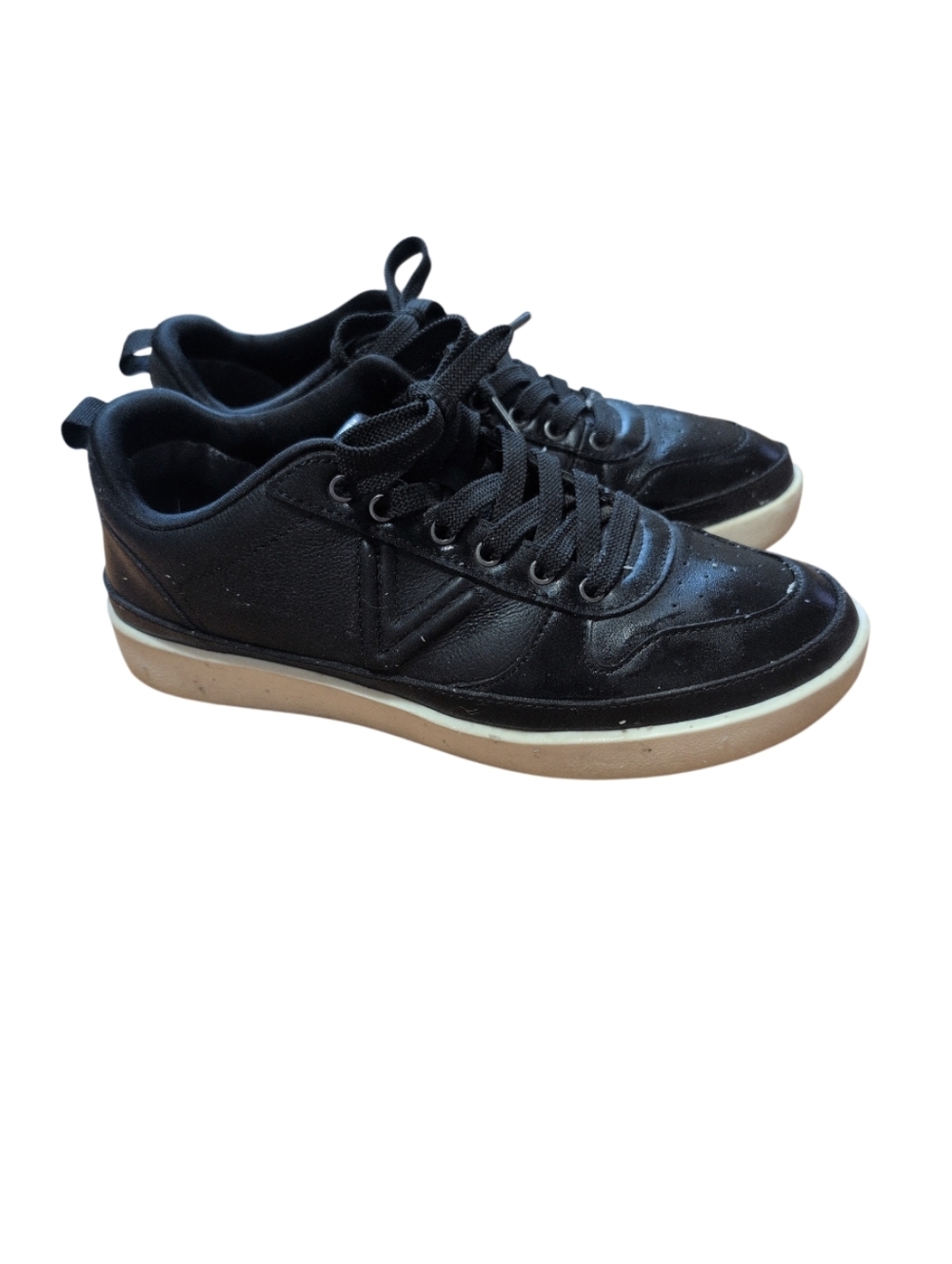 Vionic Womens Black Casual Sneakers Lace Up Comfort Walking Shoes Orthotic